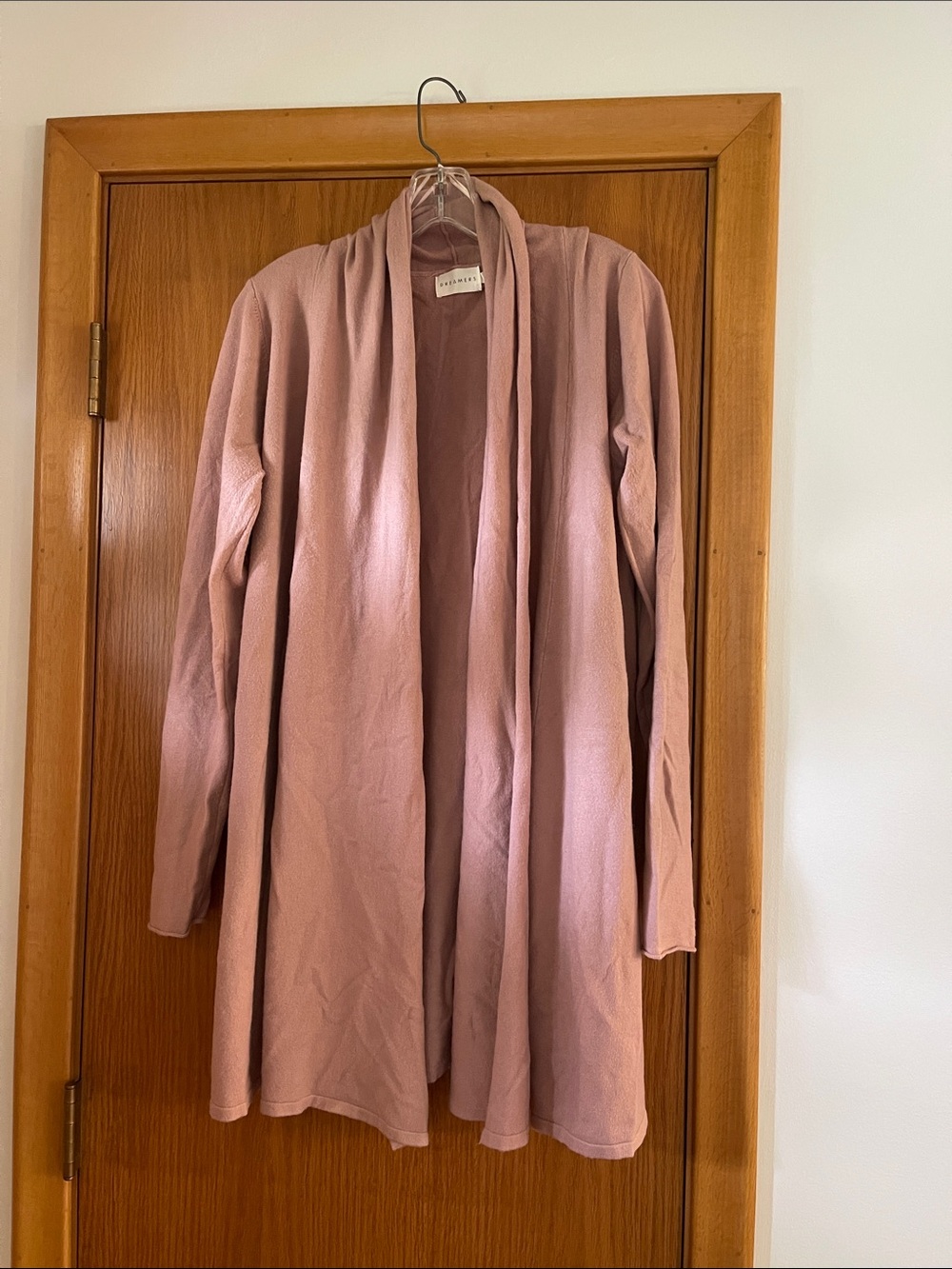 Dreamers Dusty Rose Open-Front Women's Cardigan